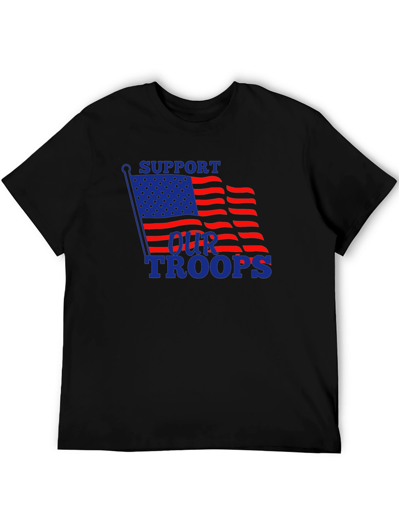 Support Our Troops Patriotic T-Shirt
