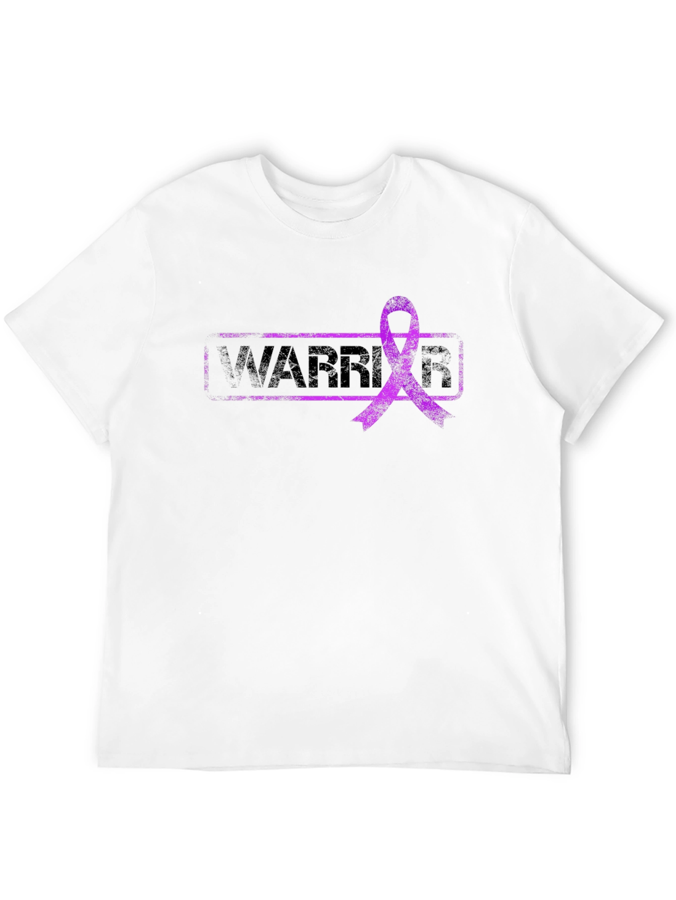 Warrior Ribbon Graphic T-Shirt - Black