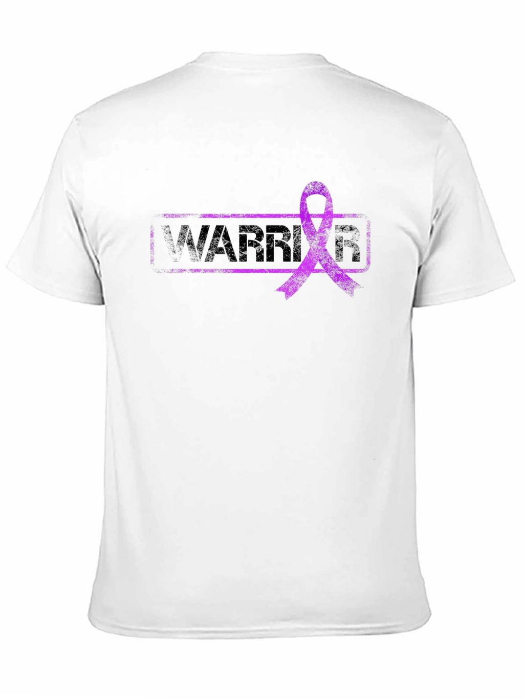 Warrior Ribbon Graphic T-Shirt - Black