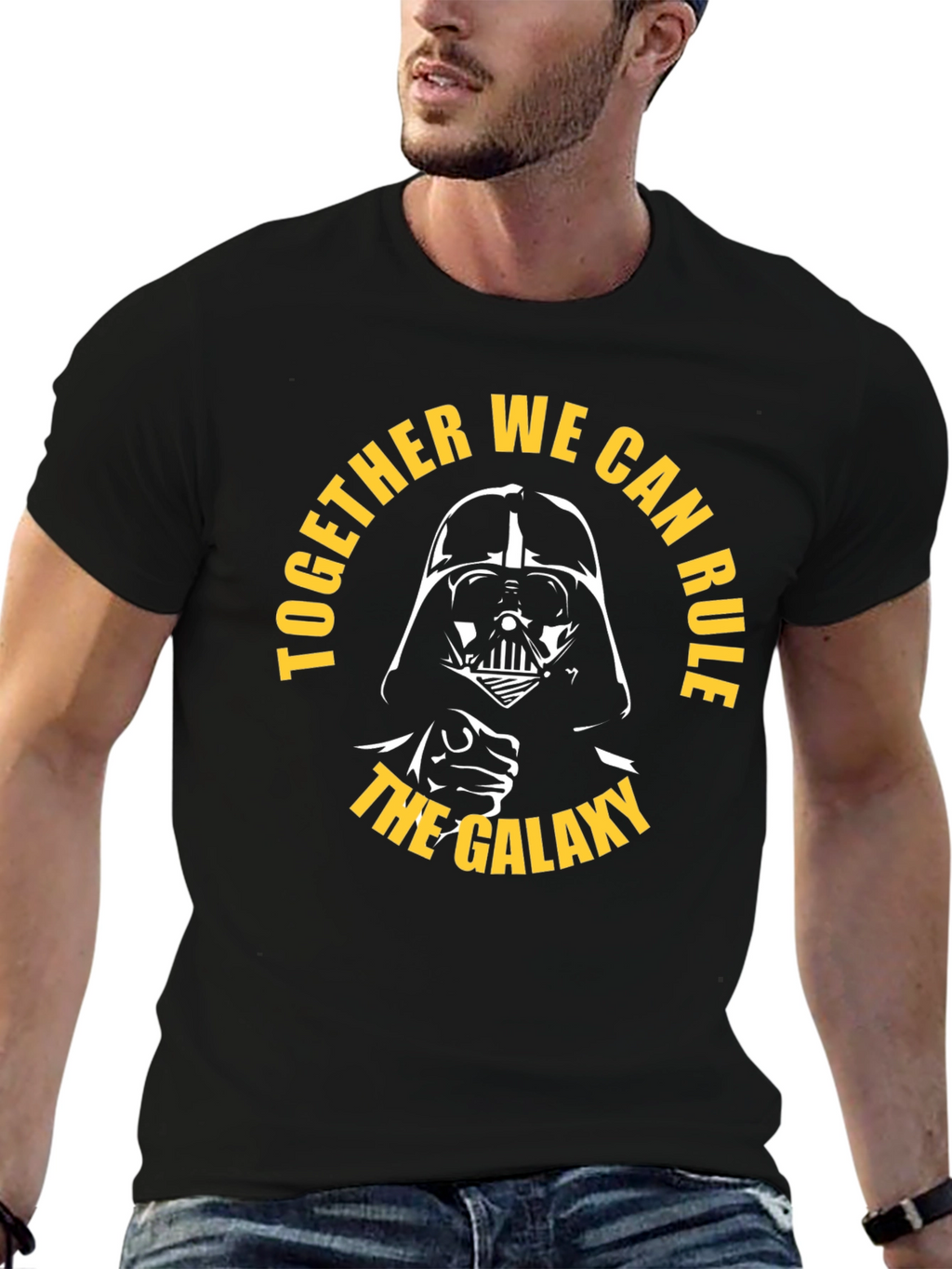 Darth Vader Together We Can Rule Black T-Shirt