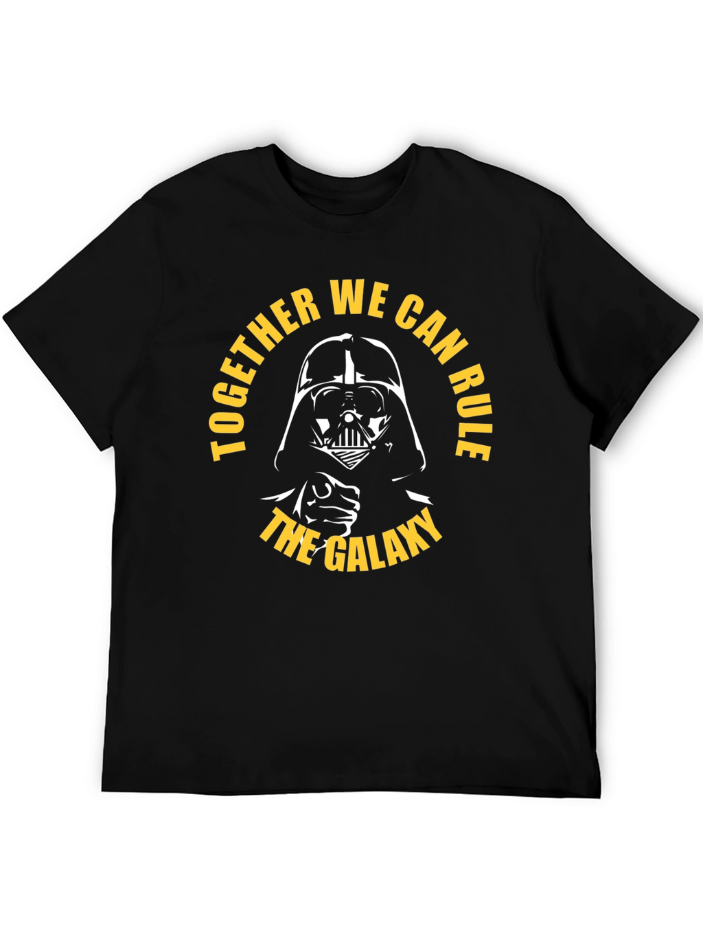 Darth Vader Together We Can Rule Black T-Shirt