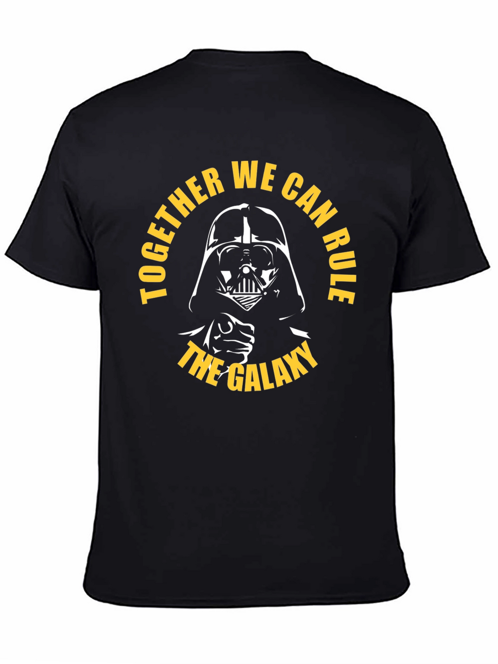 Darth Vader Together We Can Rule Black T-Shirt