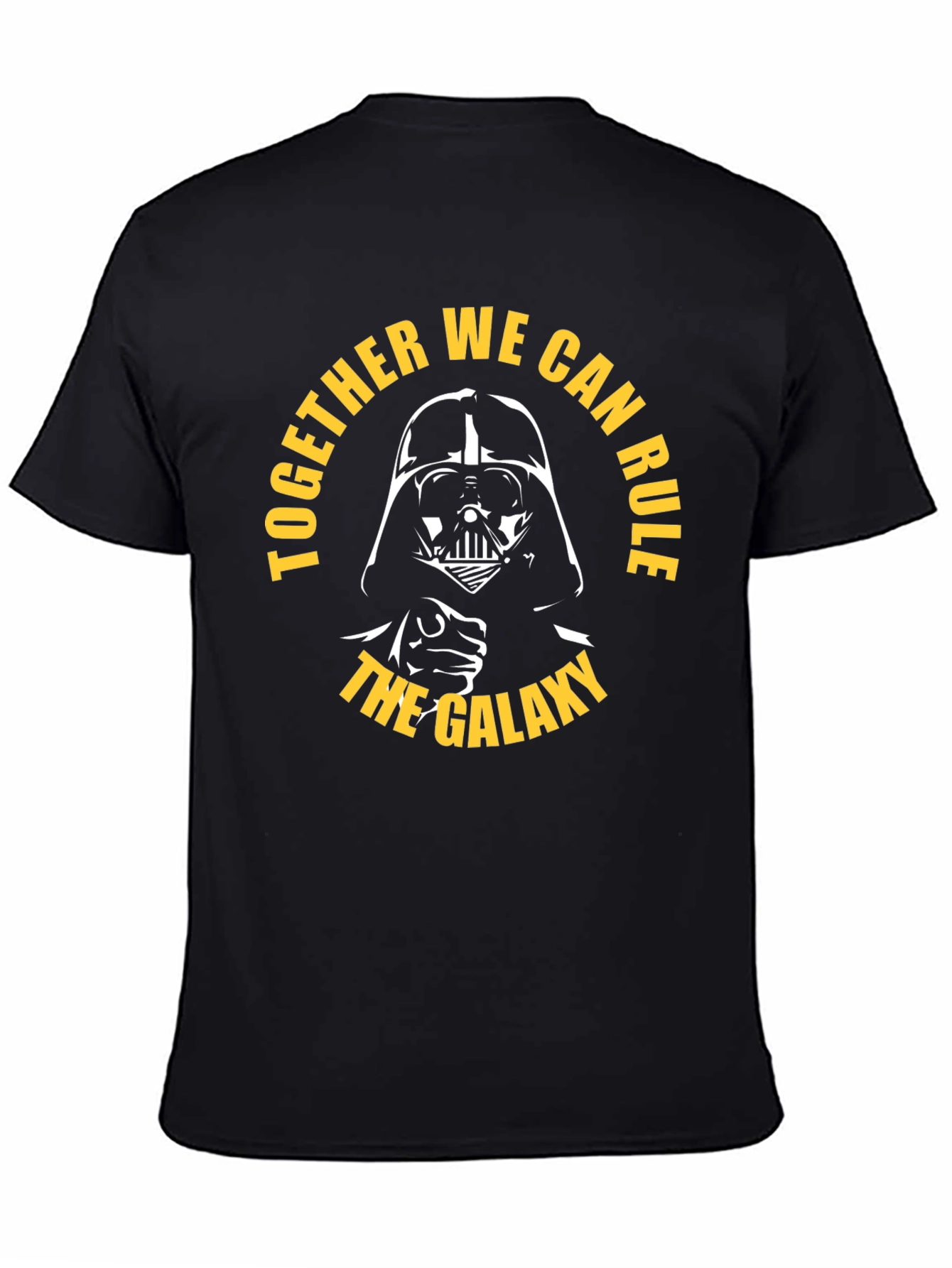 Darth Vader Together We Can Rule Black T-Shirt