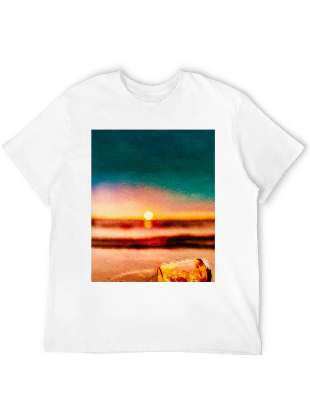 Sunset Beach Graphic Tee - Relaxed Fit