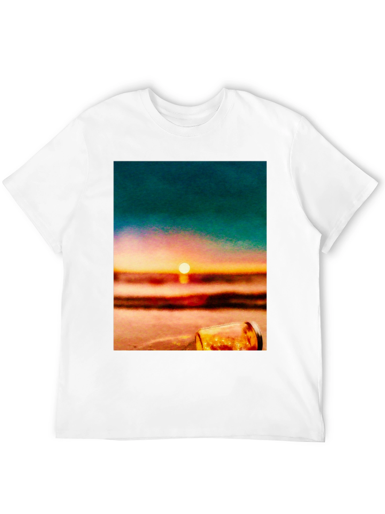 Sunset Beach Graphic Tee - Relaxed Fit