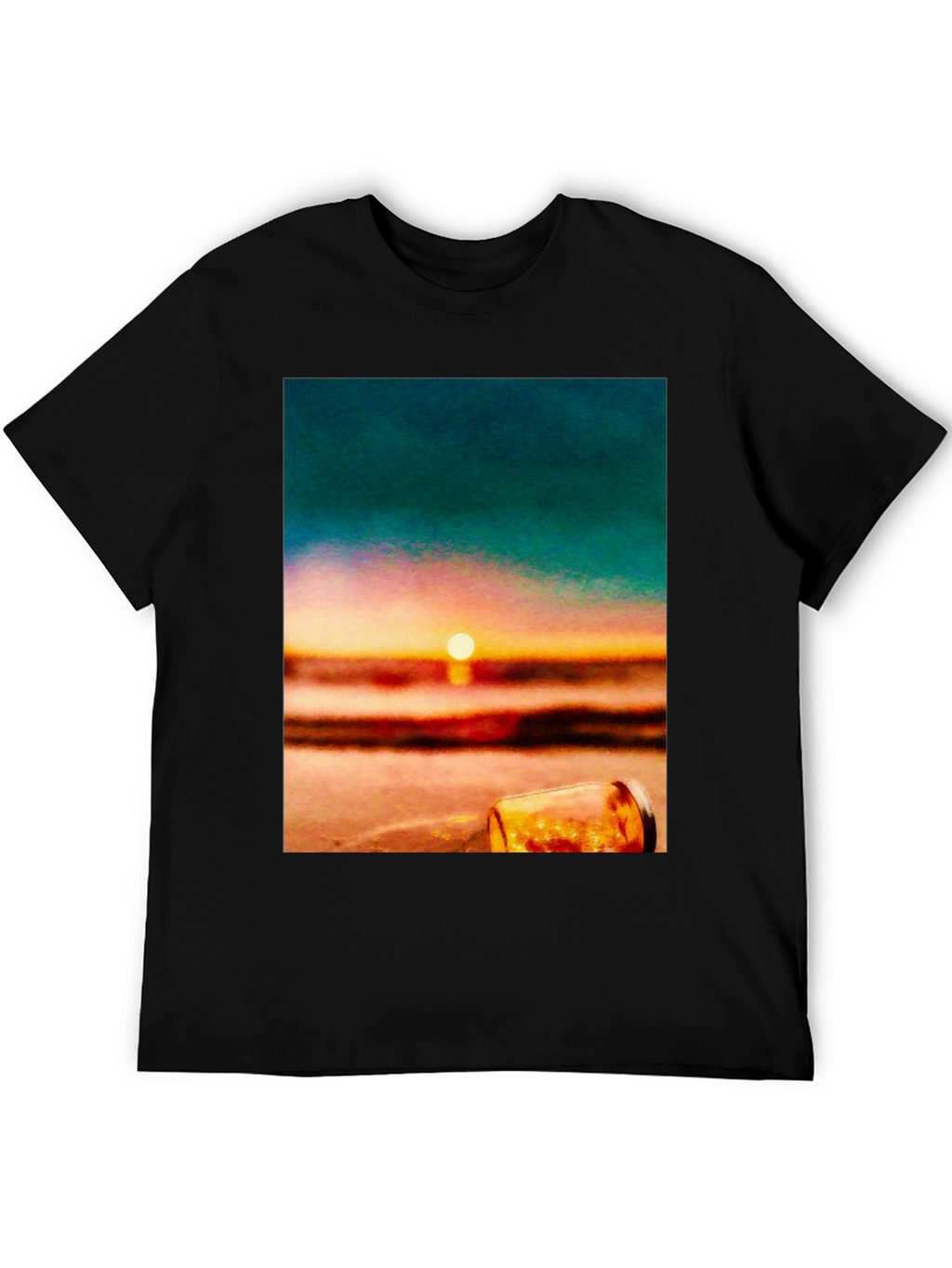 Sunset Beach Graphic Tee - Relaxed Fit