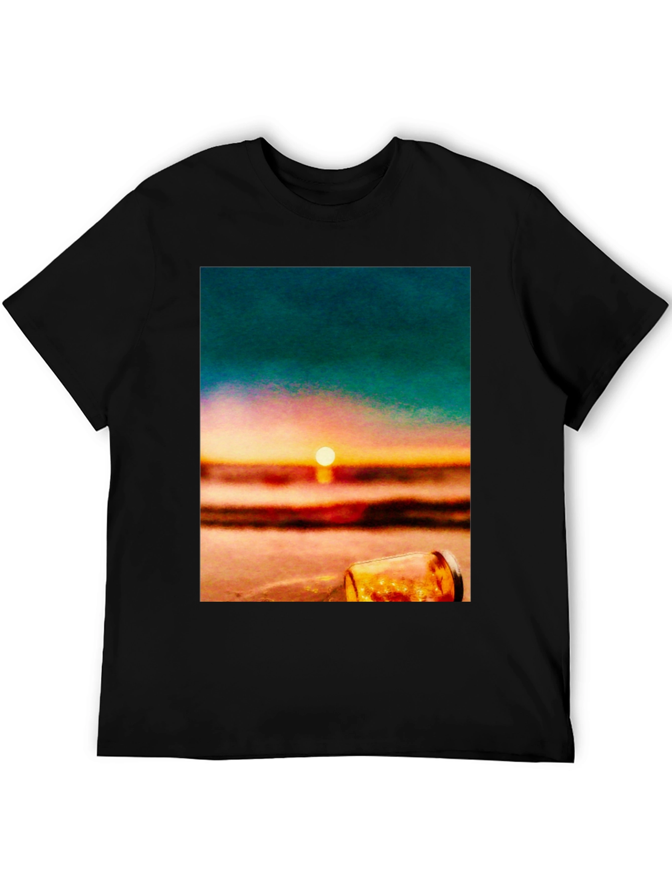 Sunset Beach Graphic Tee - Relaxed Fit