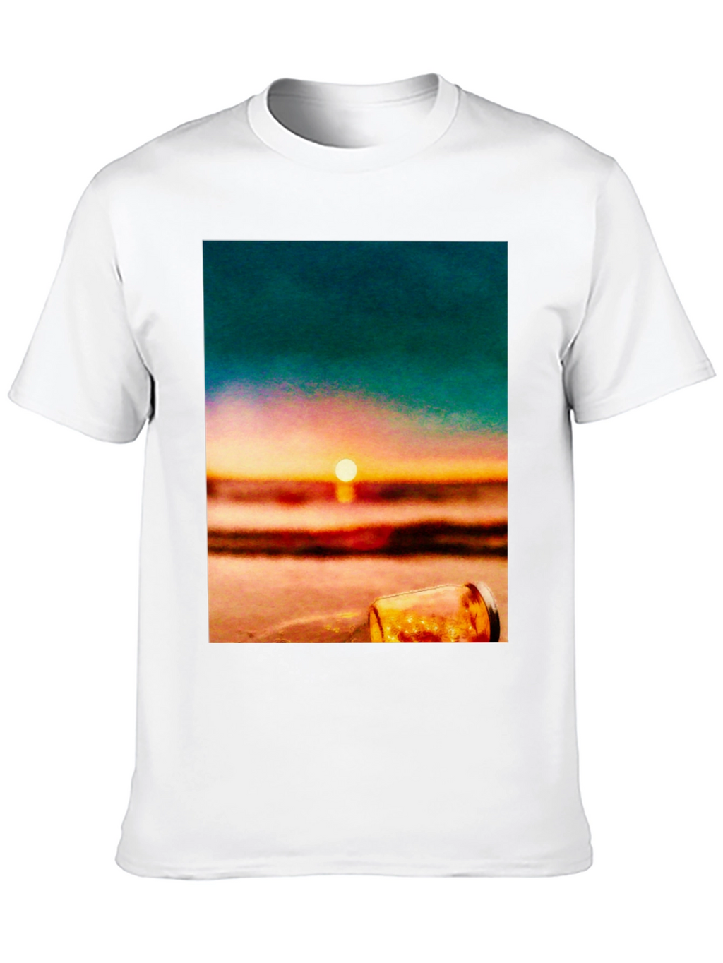 Sunset Beach Graphic Tee - Relaxed Fit