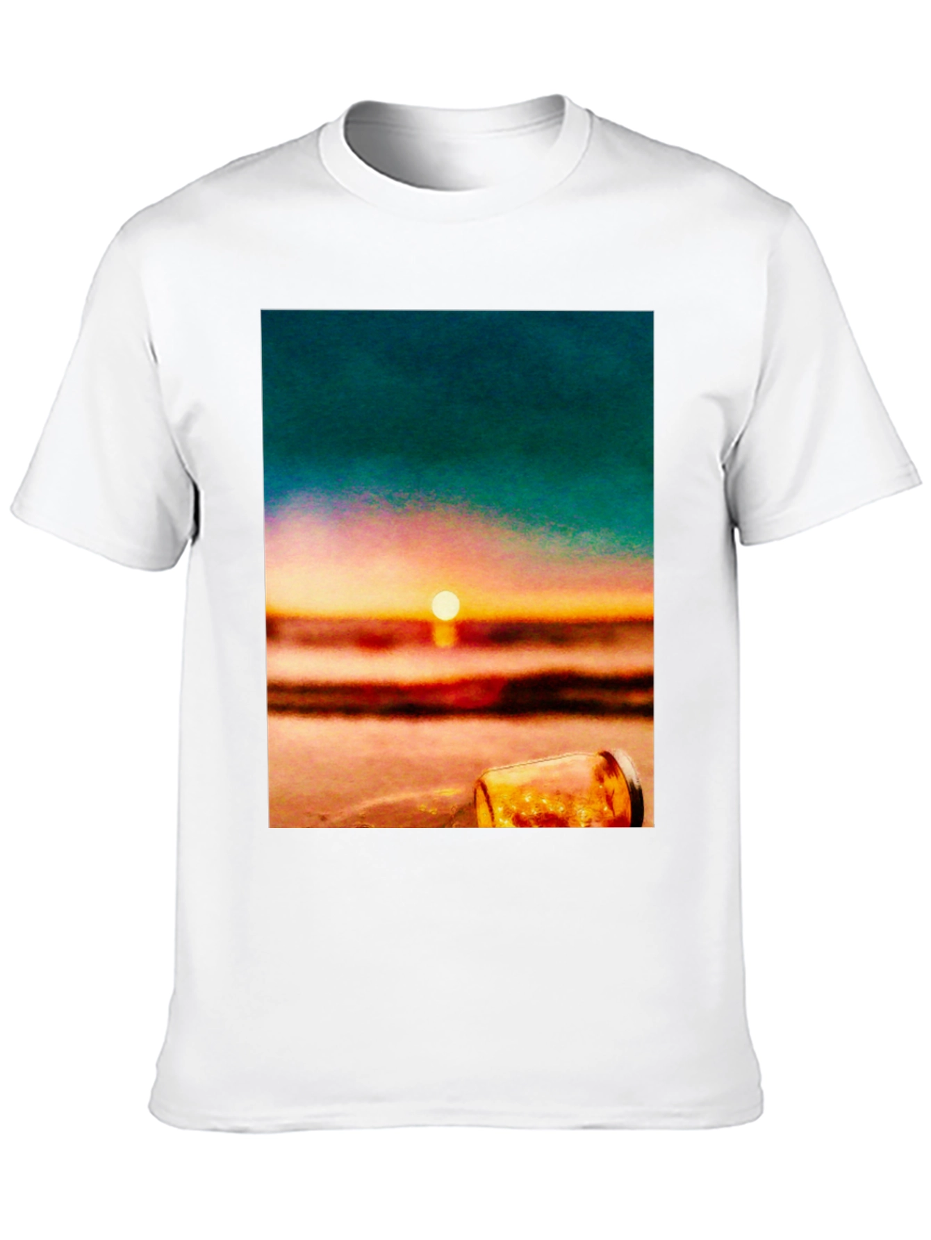 Sunset Beach Graphic Tee - Relaxed Fit