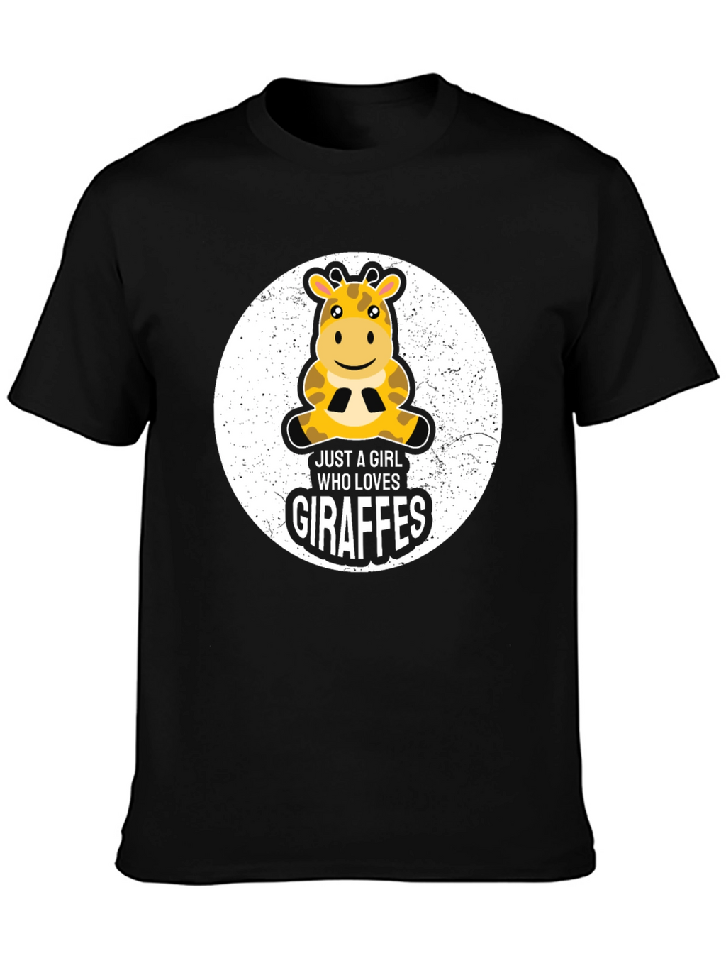 Just a Girl Who Loves Giraffes T-Shirt