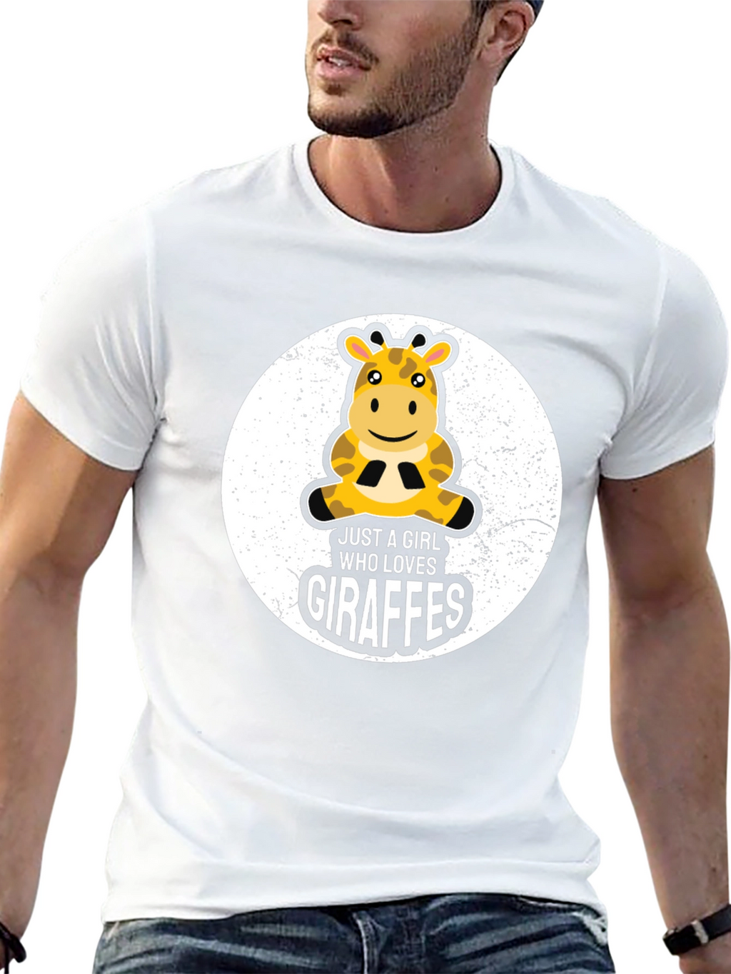 Just a Girl Who Loves Giraffes T-Shirt