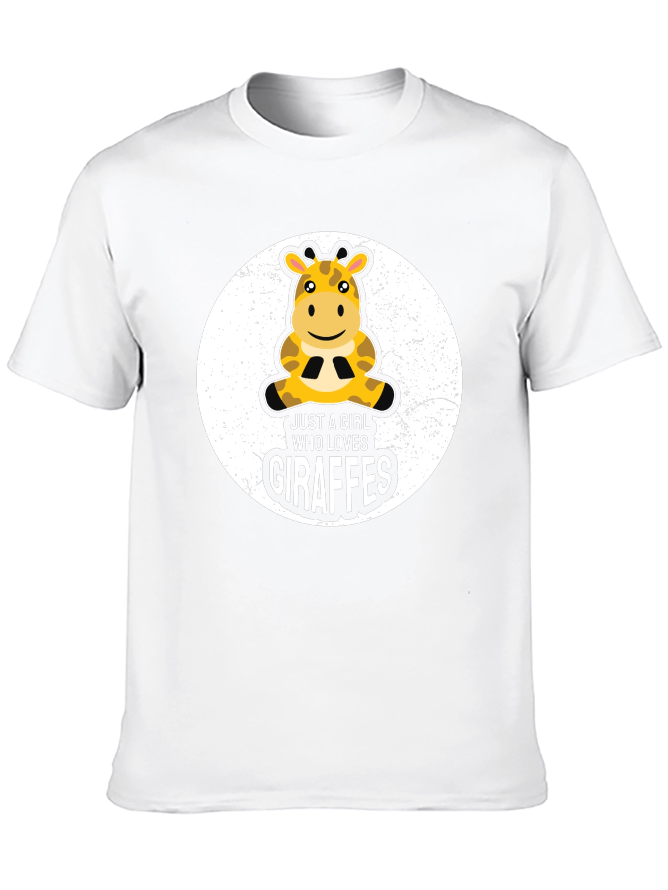 Just a Girl Who Loves Giraffes T-Shirt