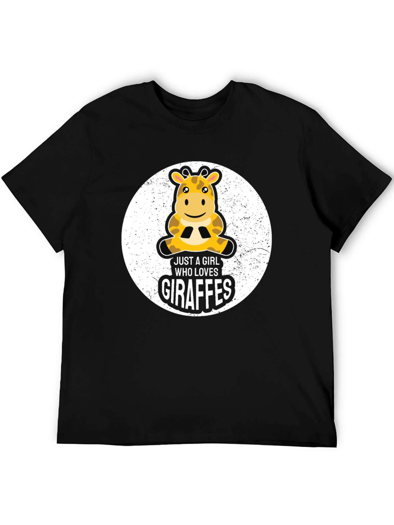 Just a Girl Who Loves Giraffes T-Shirt