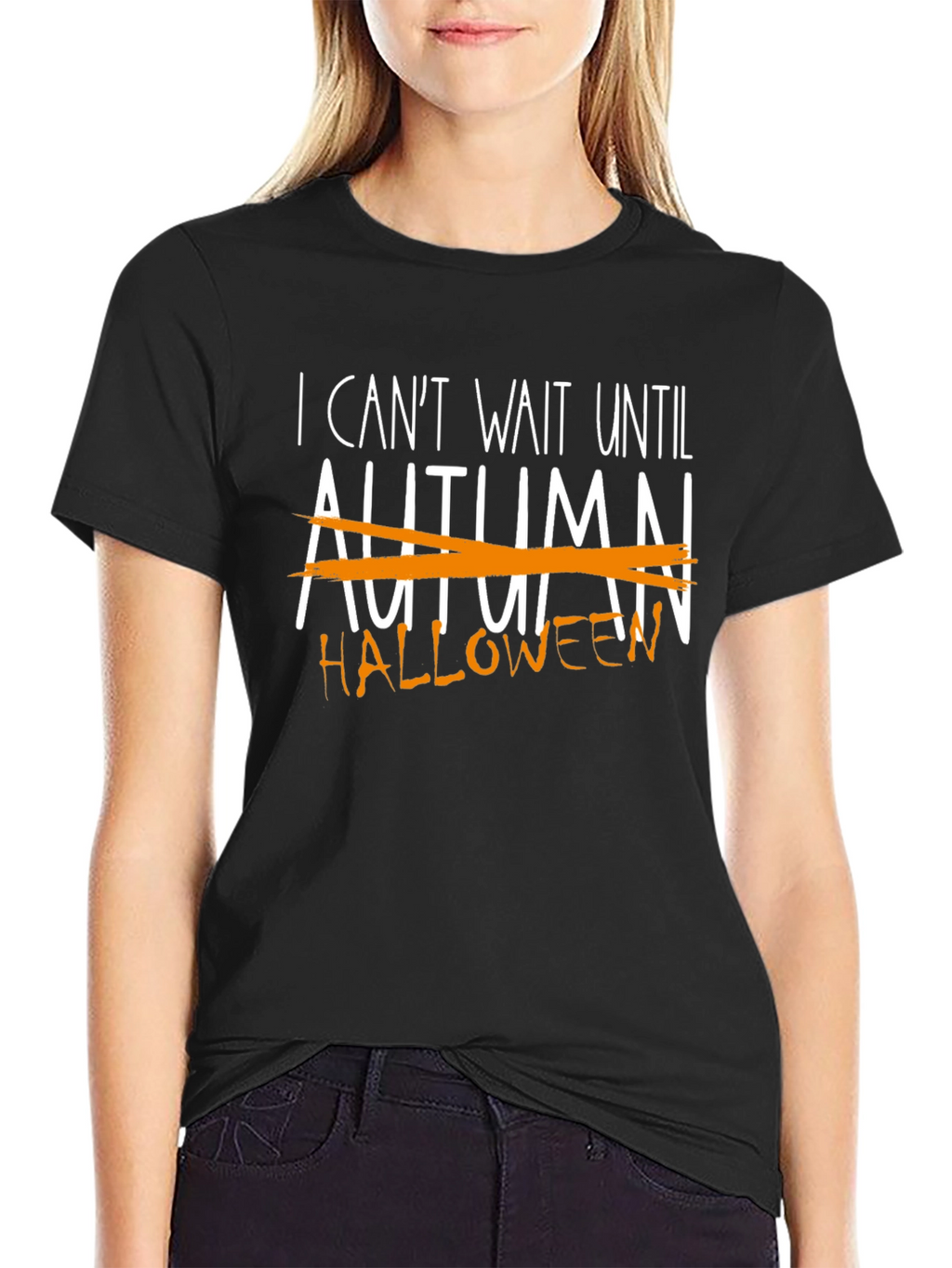 Halloween T-Shirt: I Cant Wait Until Halloween