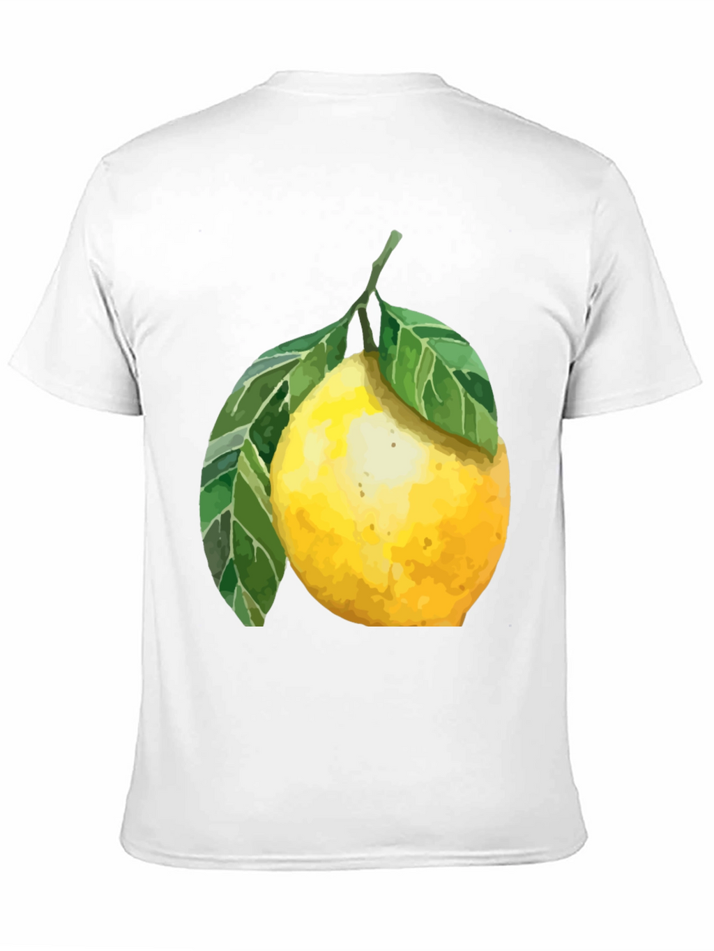Lemon Graphic T-Shirt - Black Cotton Tee
