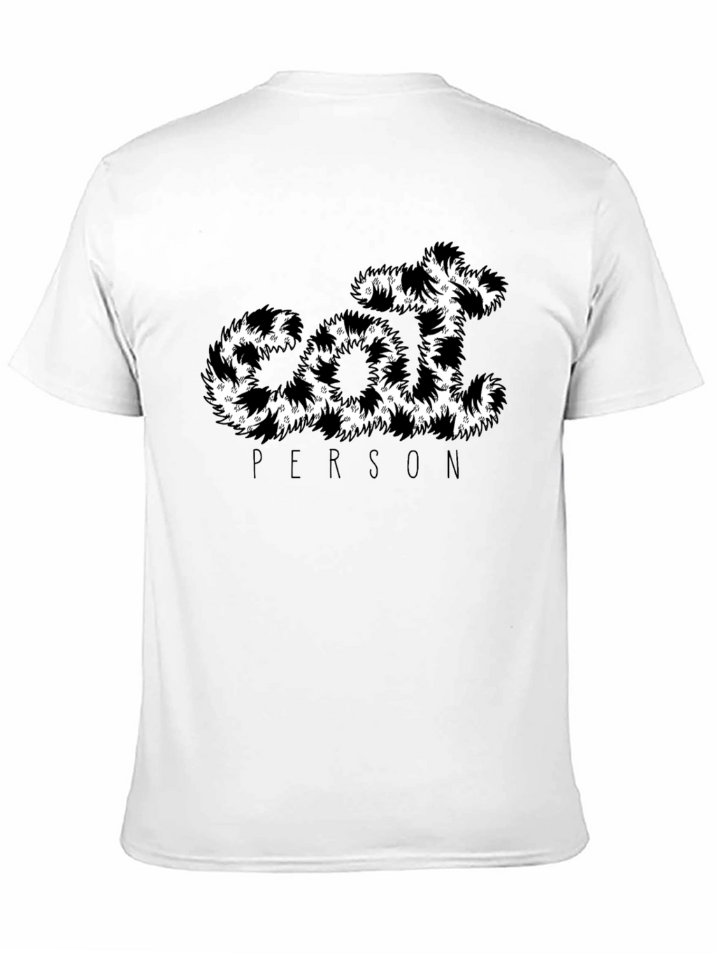 Cat Person T-Shirt - Unique Feline Design