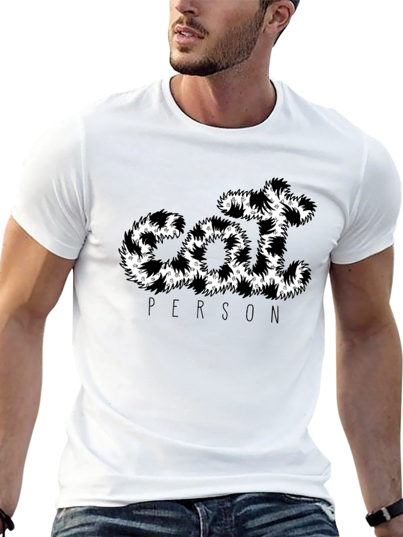 Cat Person T-Shirt - Unique Feline Design