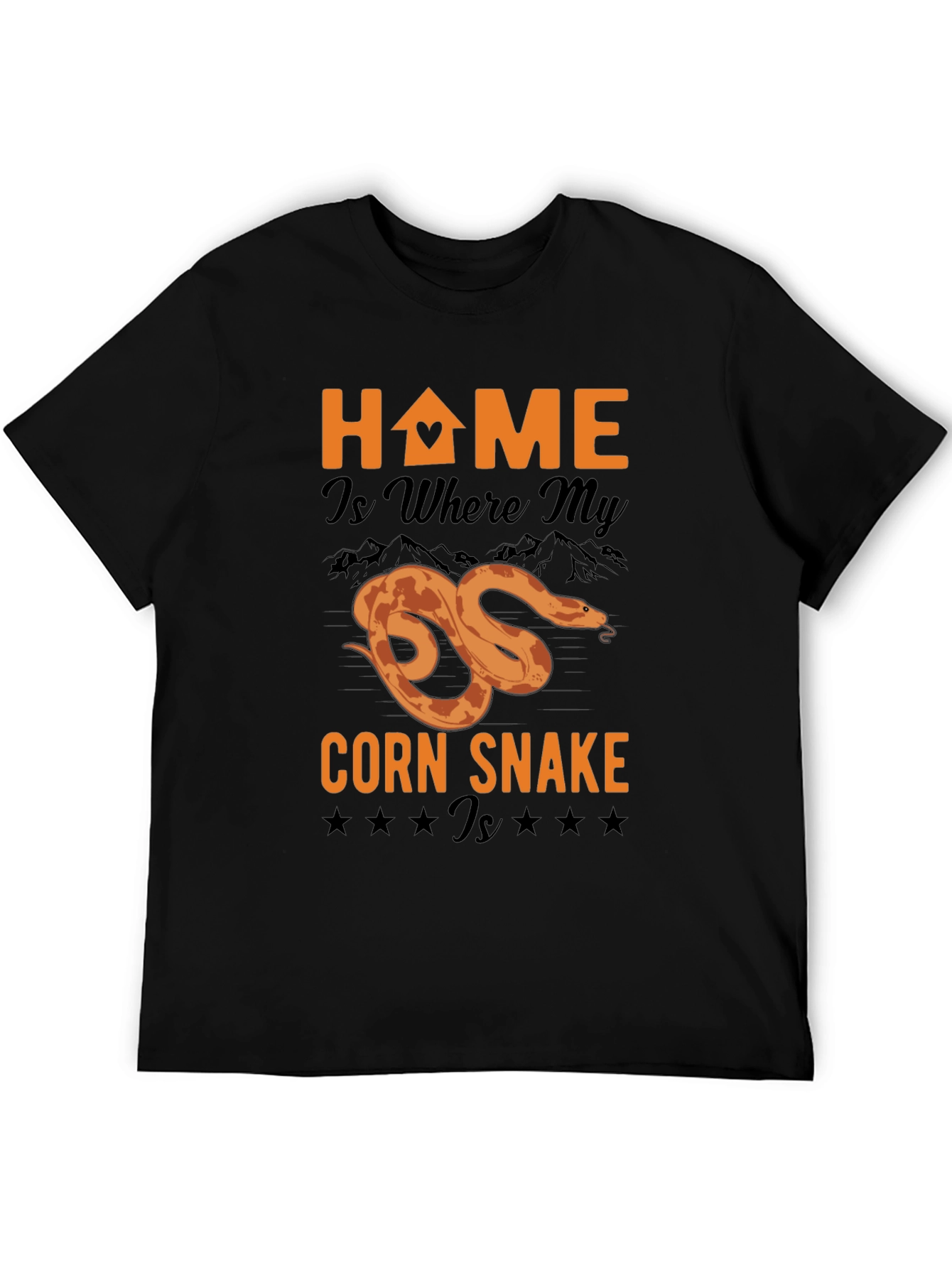 Corn Snake Home T-Shirt - Reptile Lover Tee