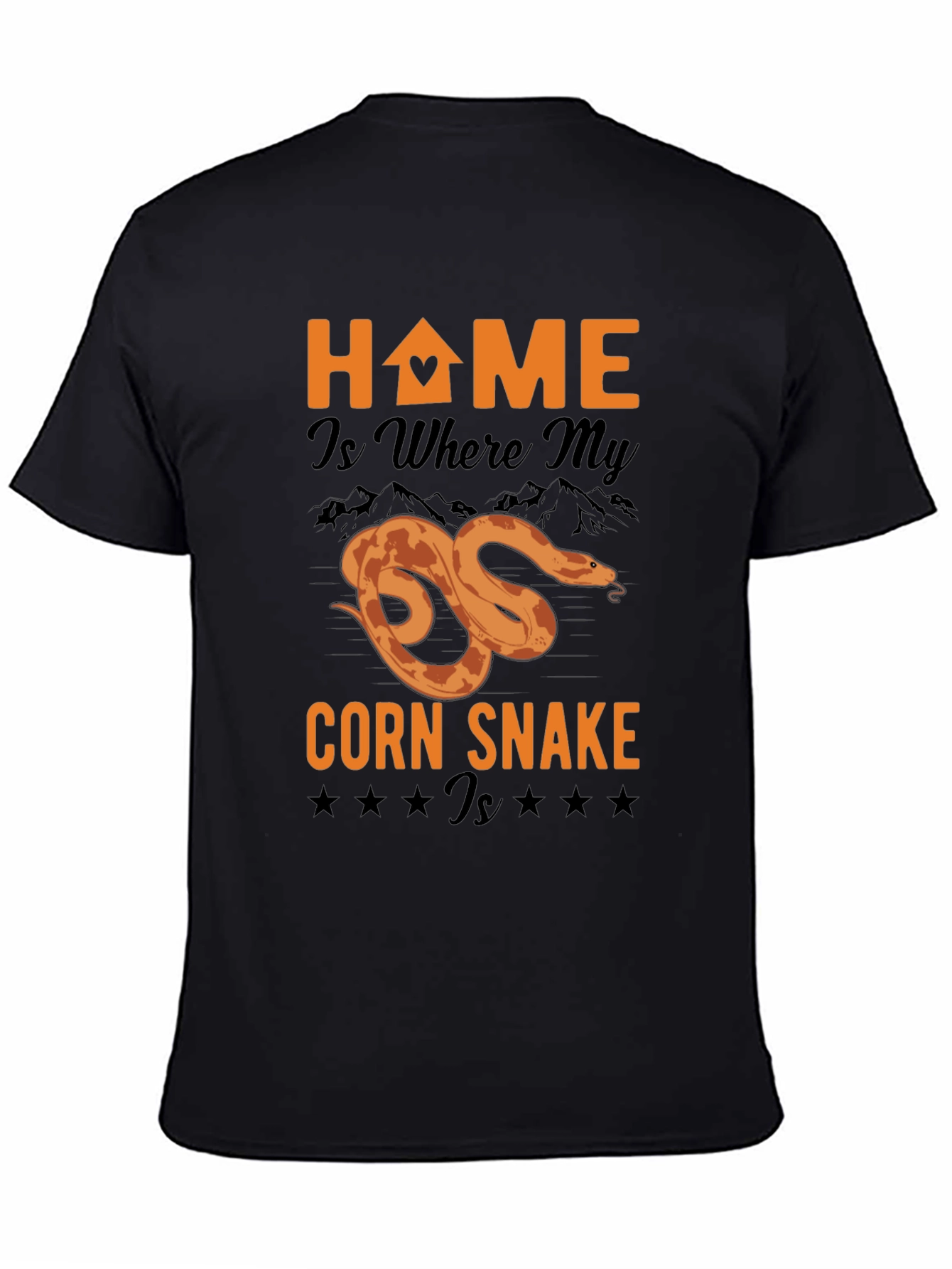 Corn Snake Home T-Shirt - Reptile Lover Tee