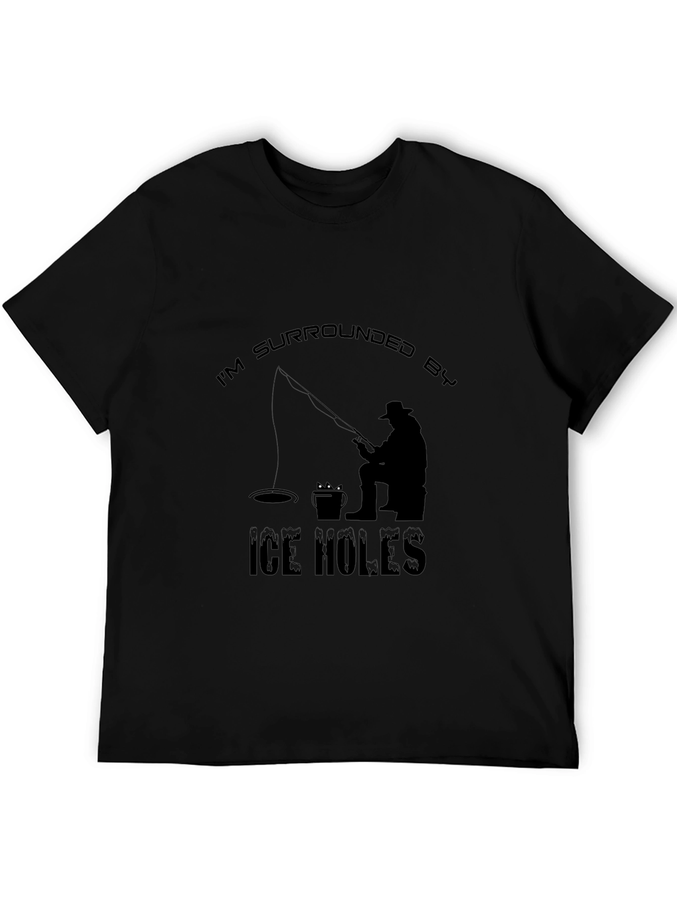 Ice Fishing Humor T-Shirt