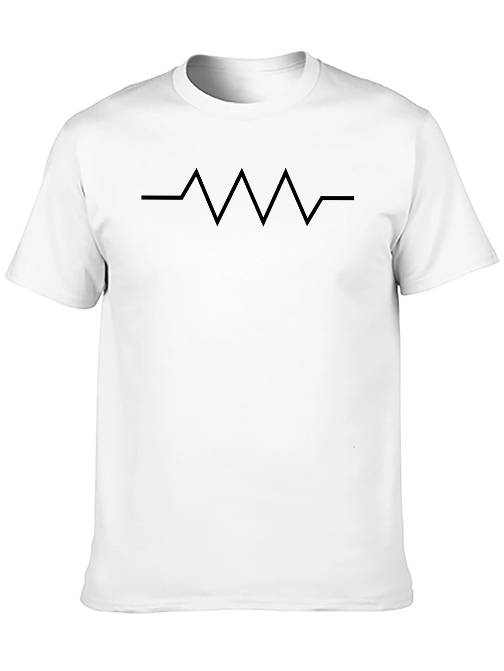 Resistor Symbol Black T-Shirt - Mens Graphic Tee