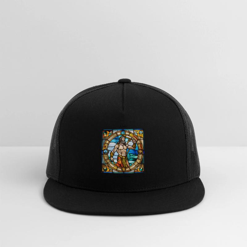 "Poseidon" church window design