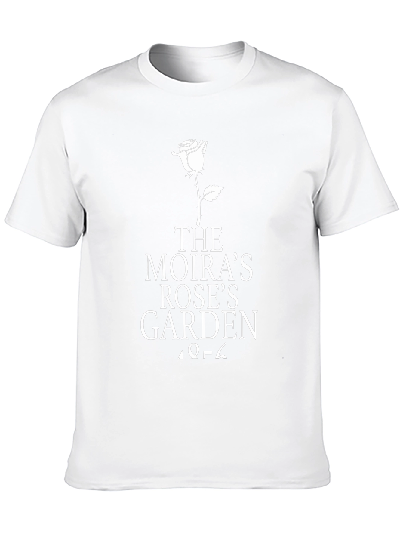 Moiras Rose Garden Black T-Shirt