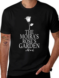 Moiras Rose Garden Black T-Shirt