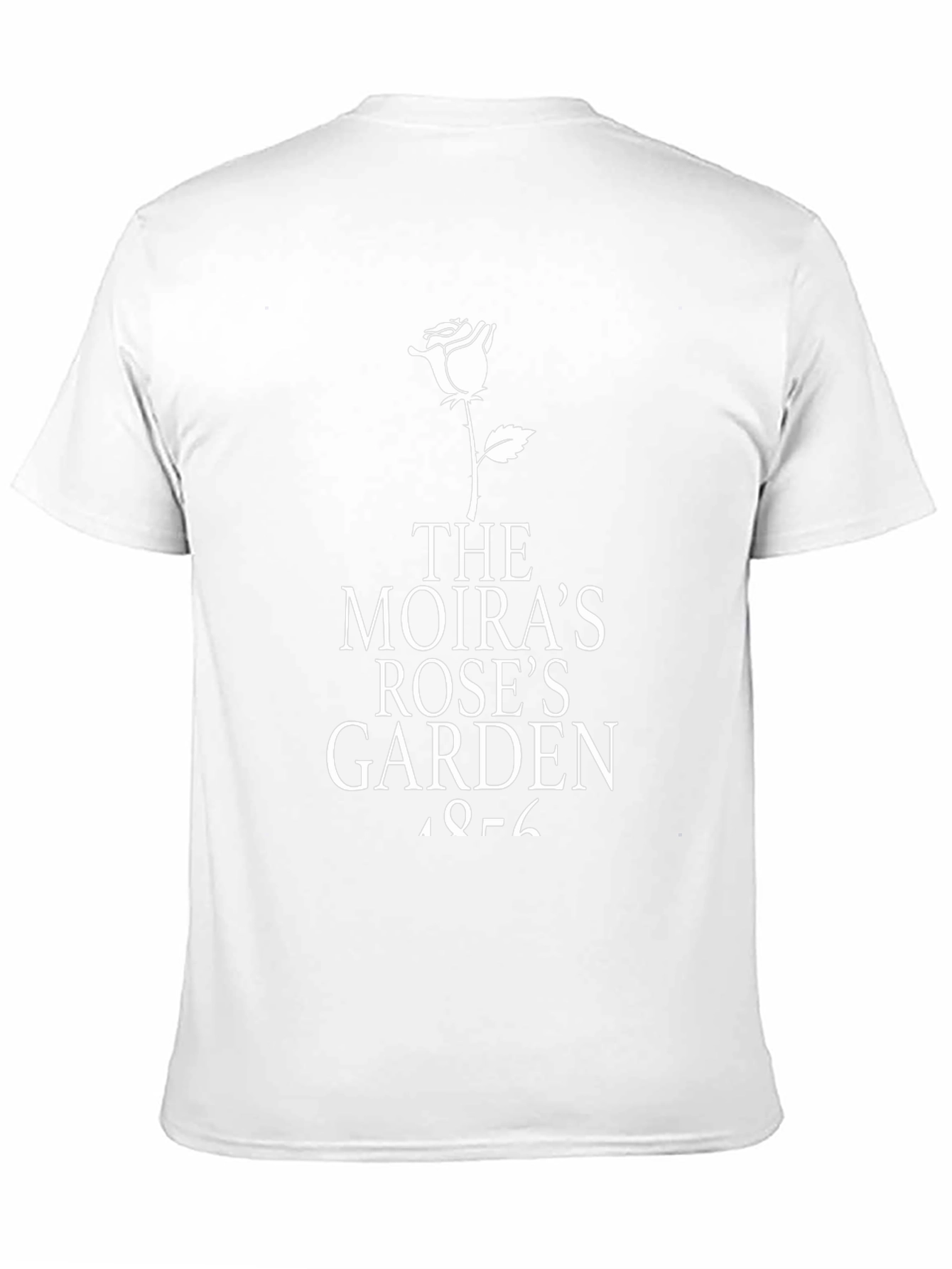 Moiras Rose Garden Black T-Shirt
