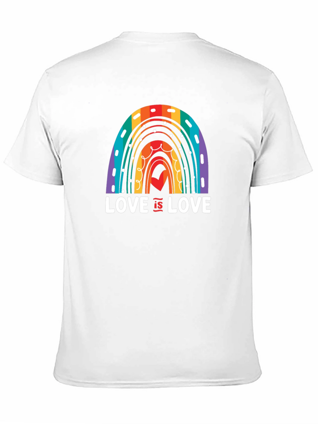 Love is Love Rainbow Graphic T-Shirt