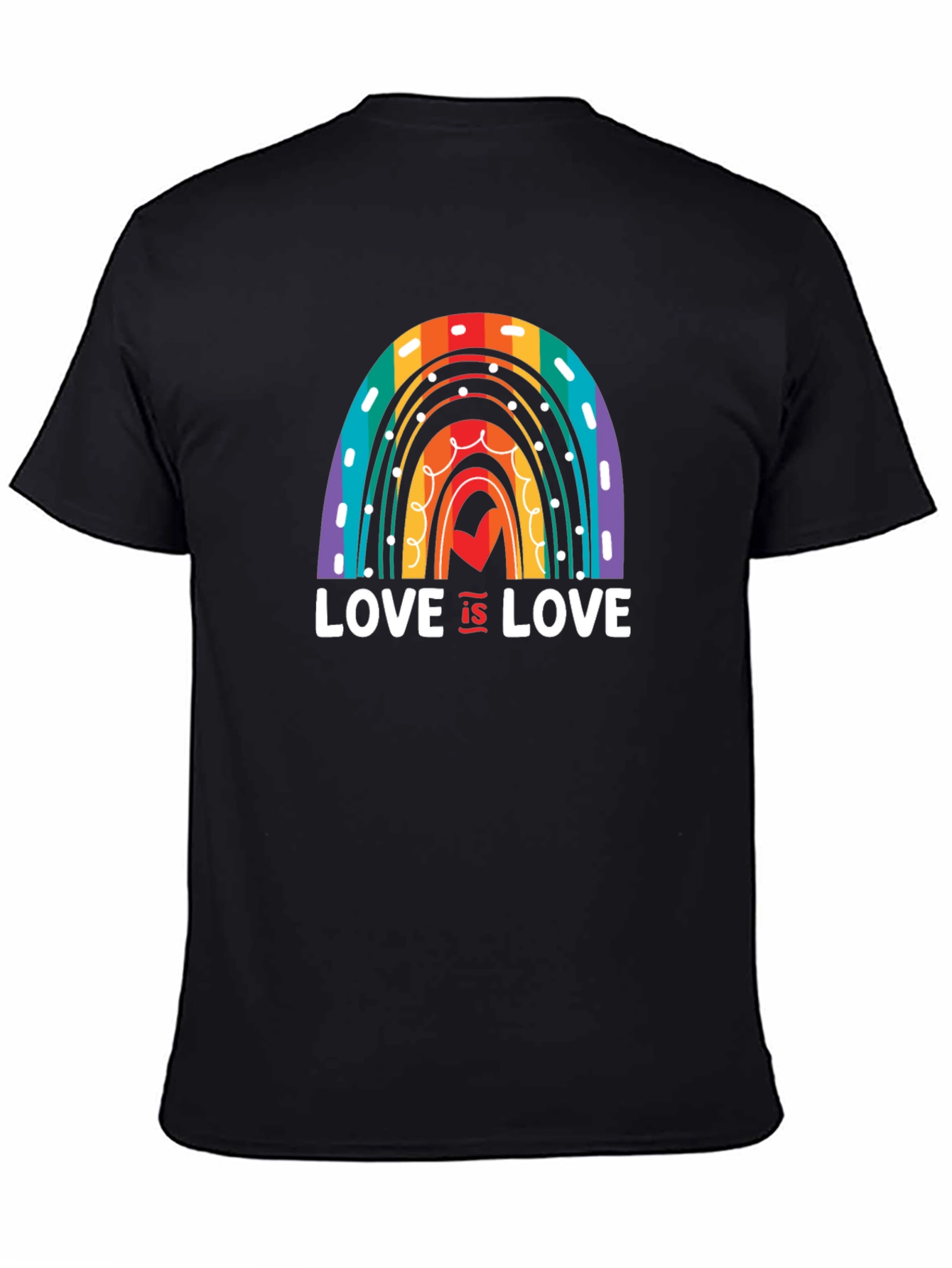 Love is Love Rainbow Graphic T-Shirt