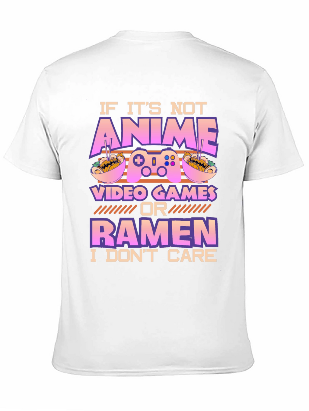 Anime Video Games Ramen T-Shirt