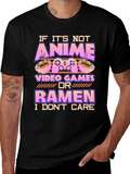 Anime Video Games Ramen T-Shirt