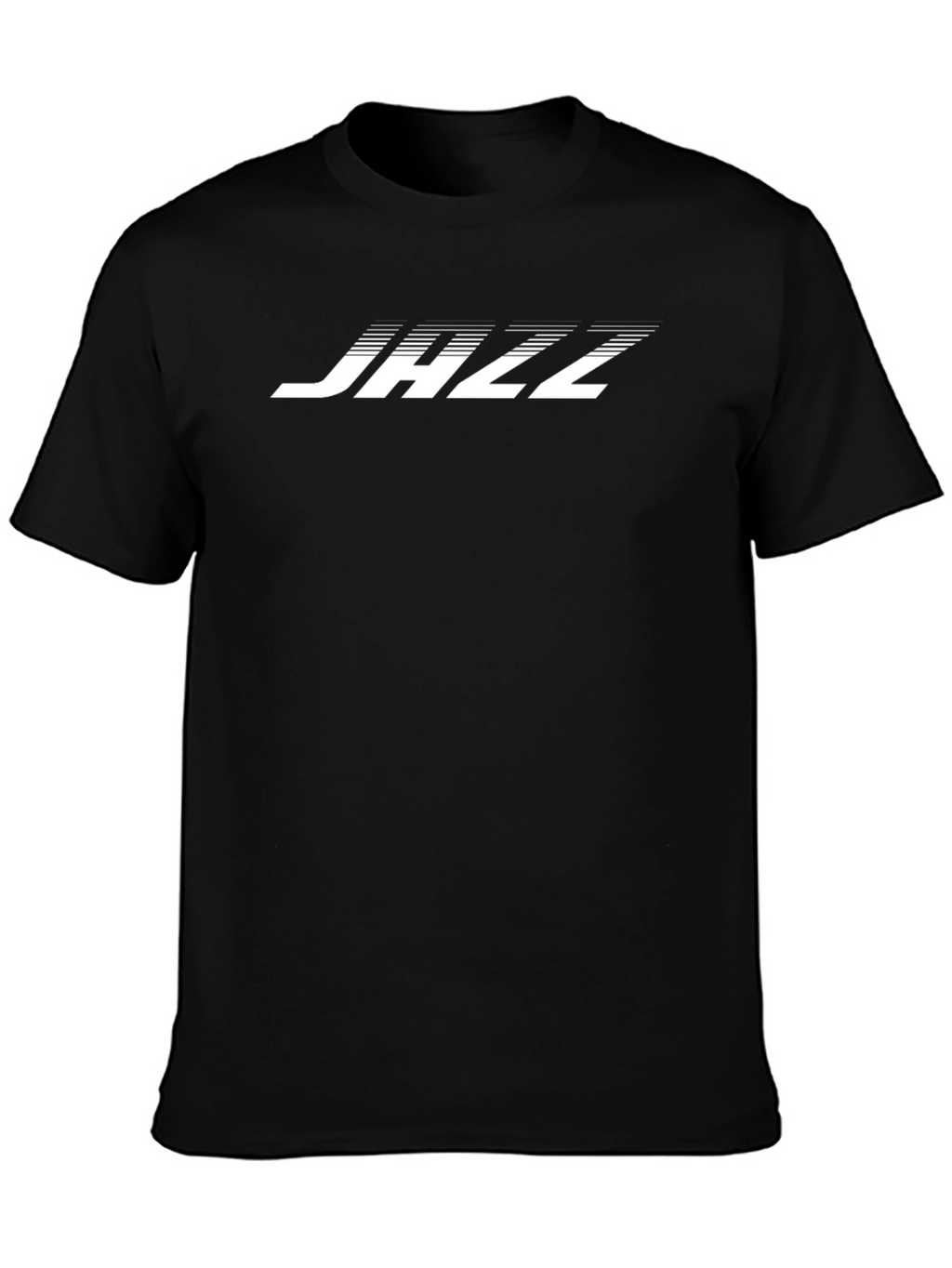 Jazz Graphic Black T-Shirt - Cool & Casual