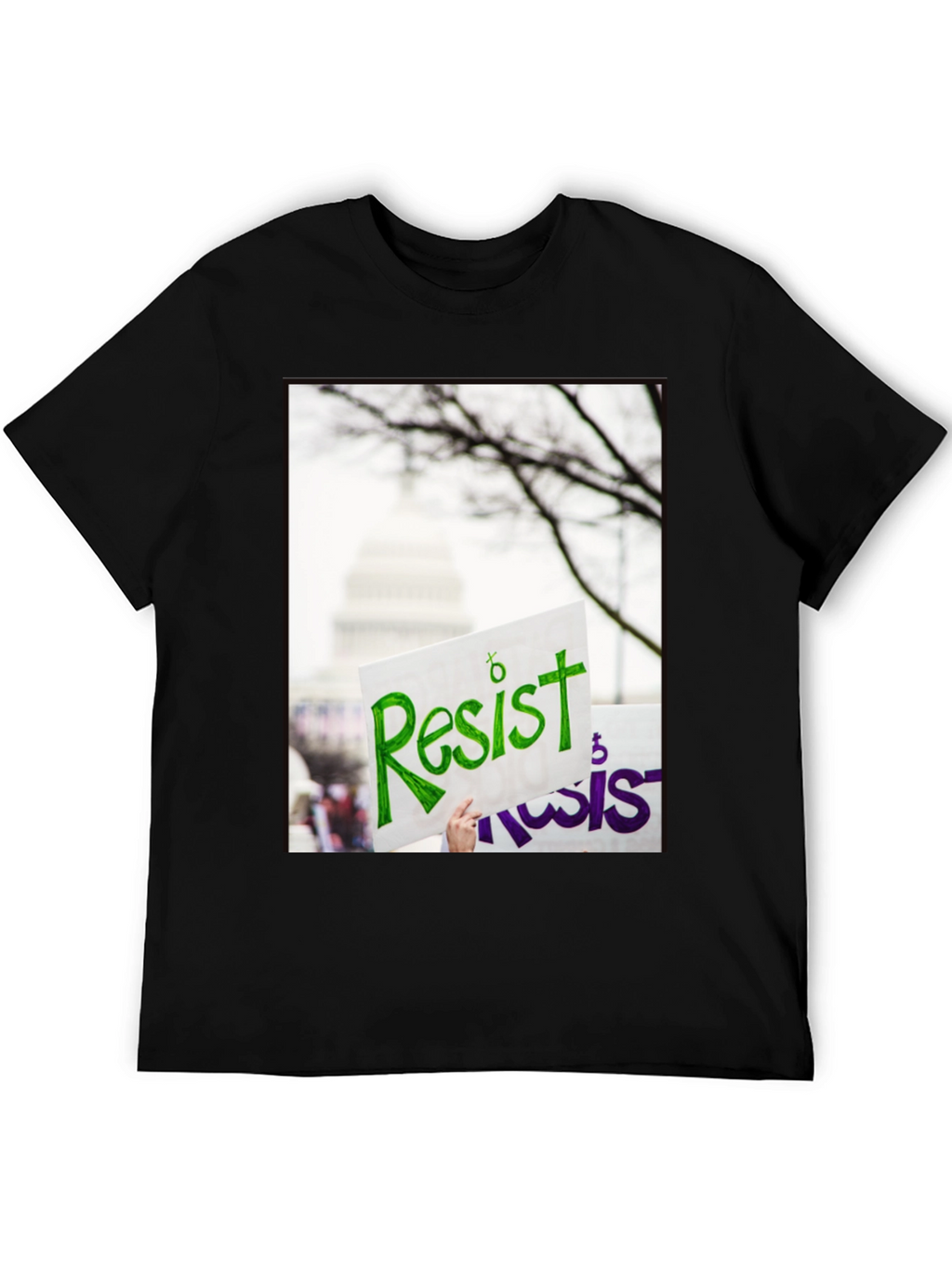 Resist Graphic Print T-Shirt - Activism Tee