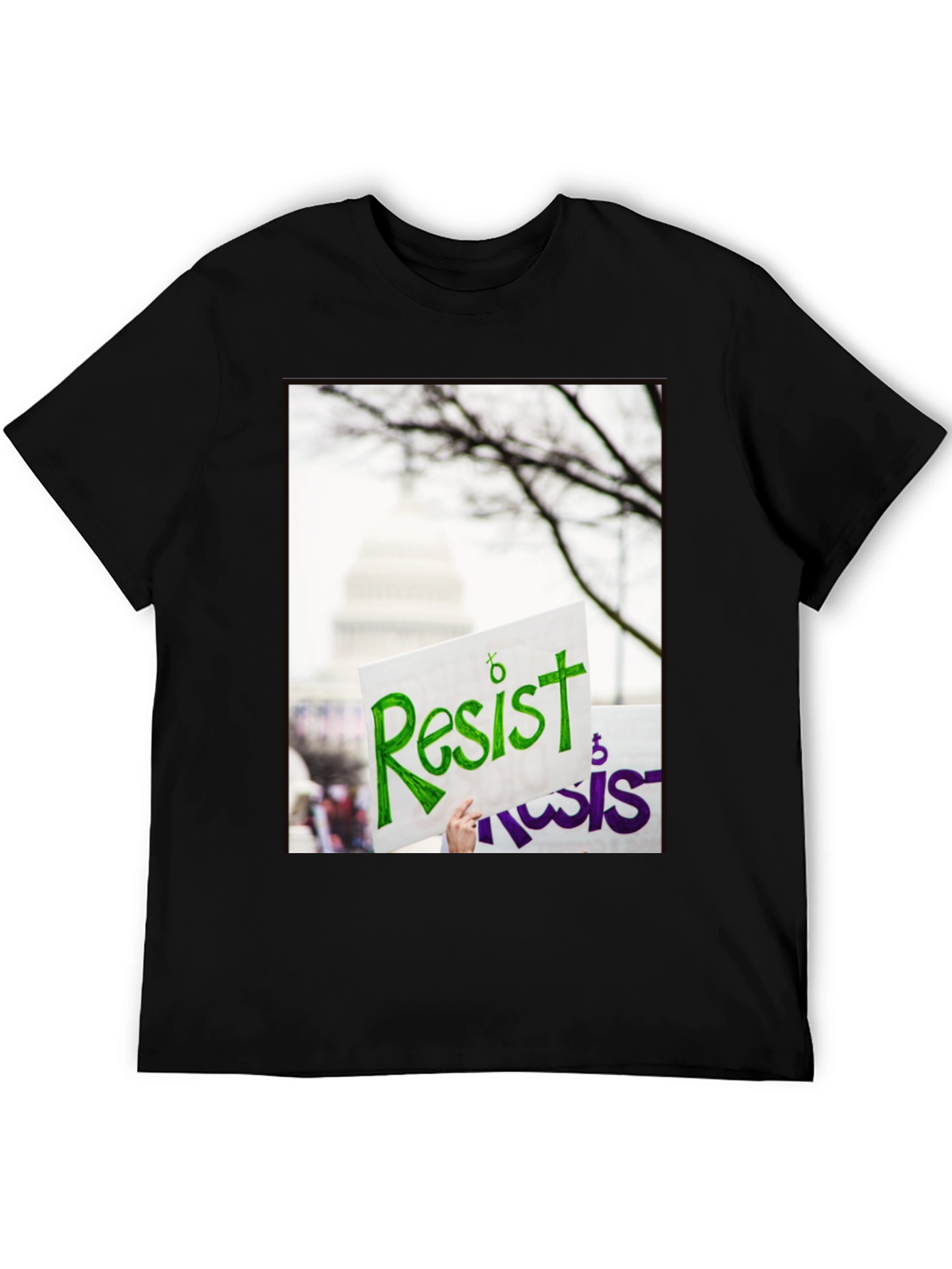 Resist Graphic Print T-Shirt - Activism Tee