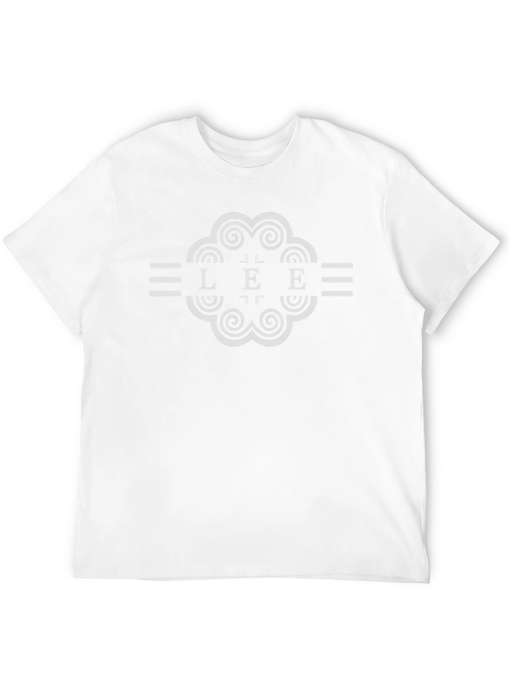 LEE T-Shirt Black Cotton Graphic Print Short Sleeve