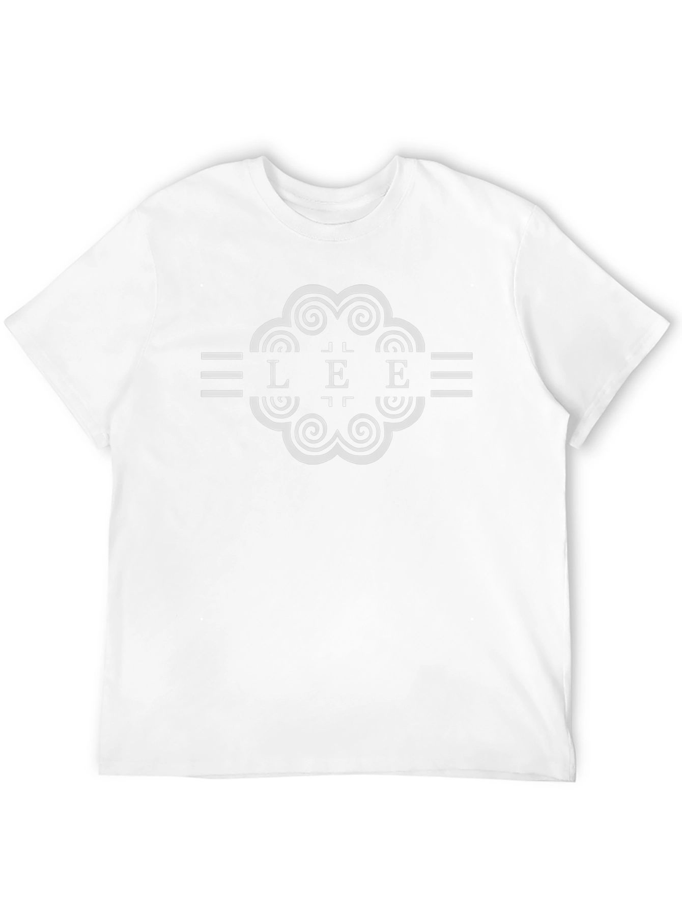 LEE T-Shirt Black Cotton Graphic Print Short Sleeve