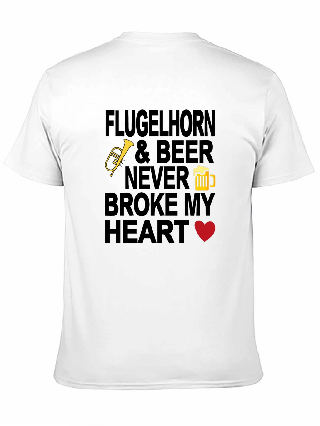 Flugelhorn & Beer Graphic Tee