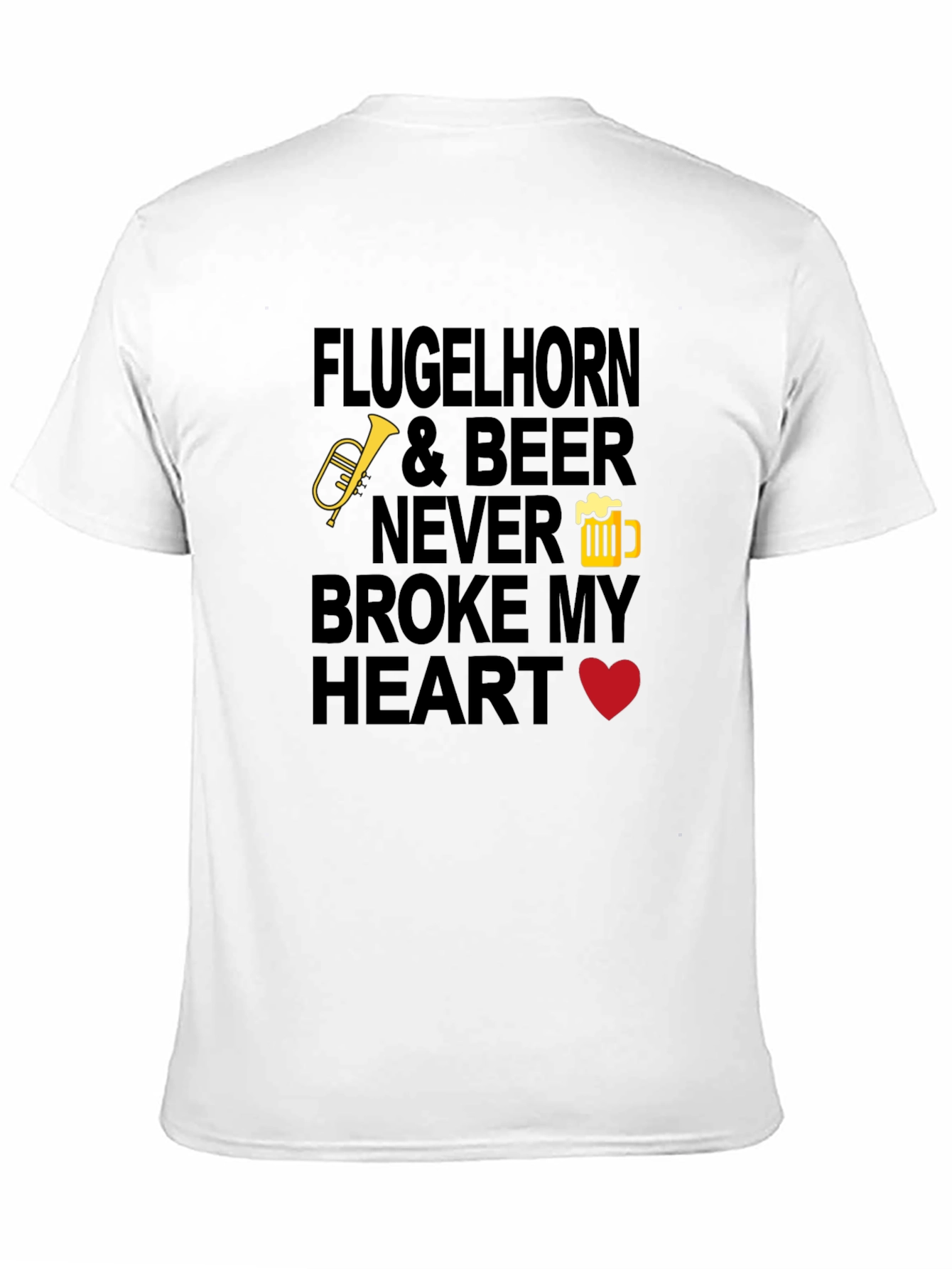 Flugelhorn & Beer Graphic Tee