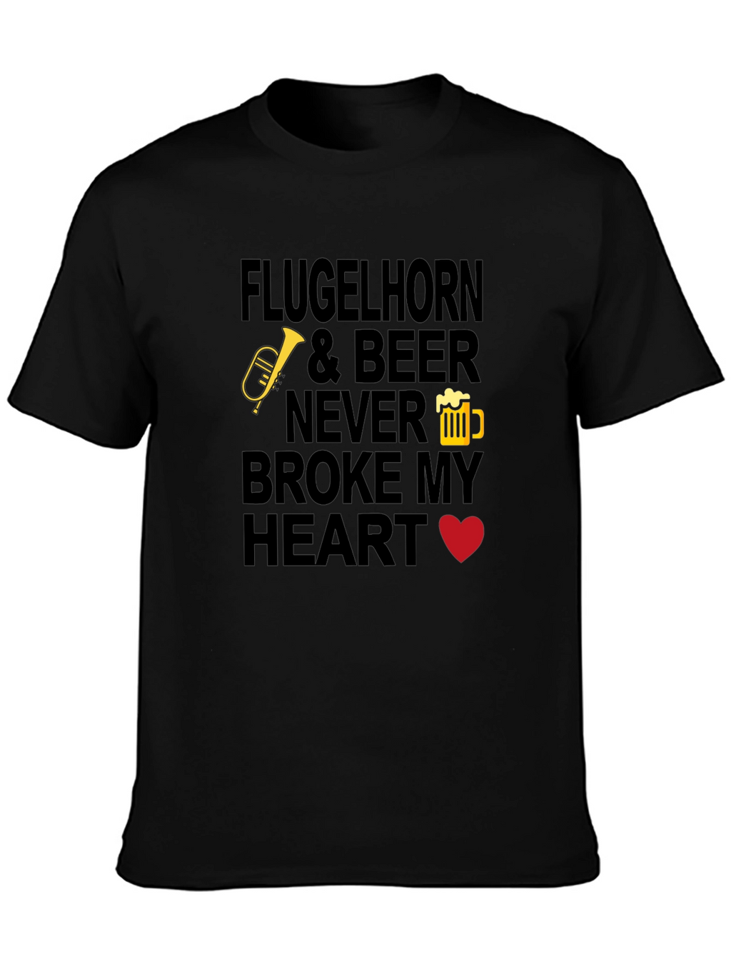 Flugelhorn & Beer Graphic Tee