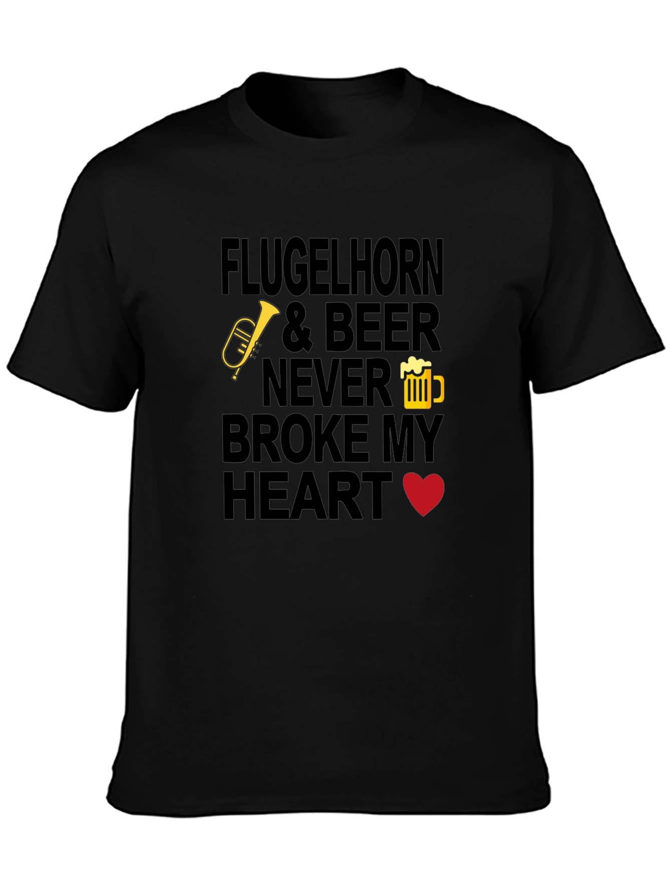 Flugelhorn & Beer Graphic Tee