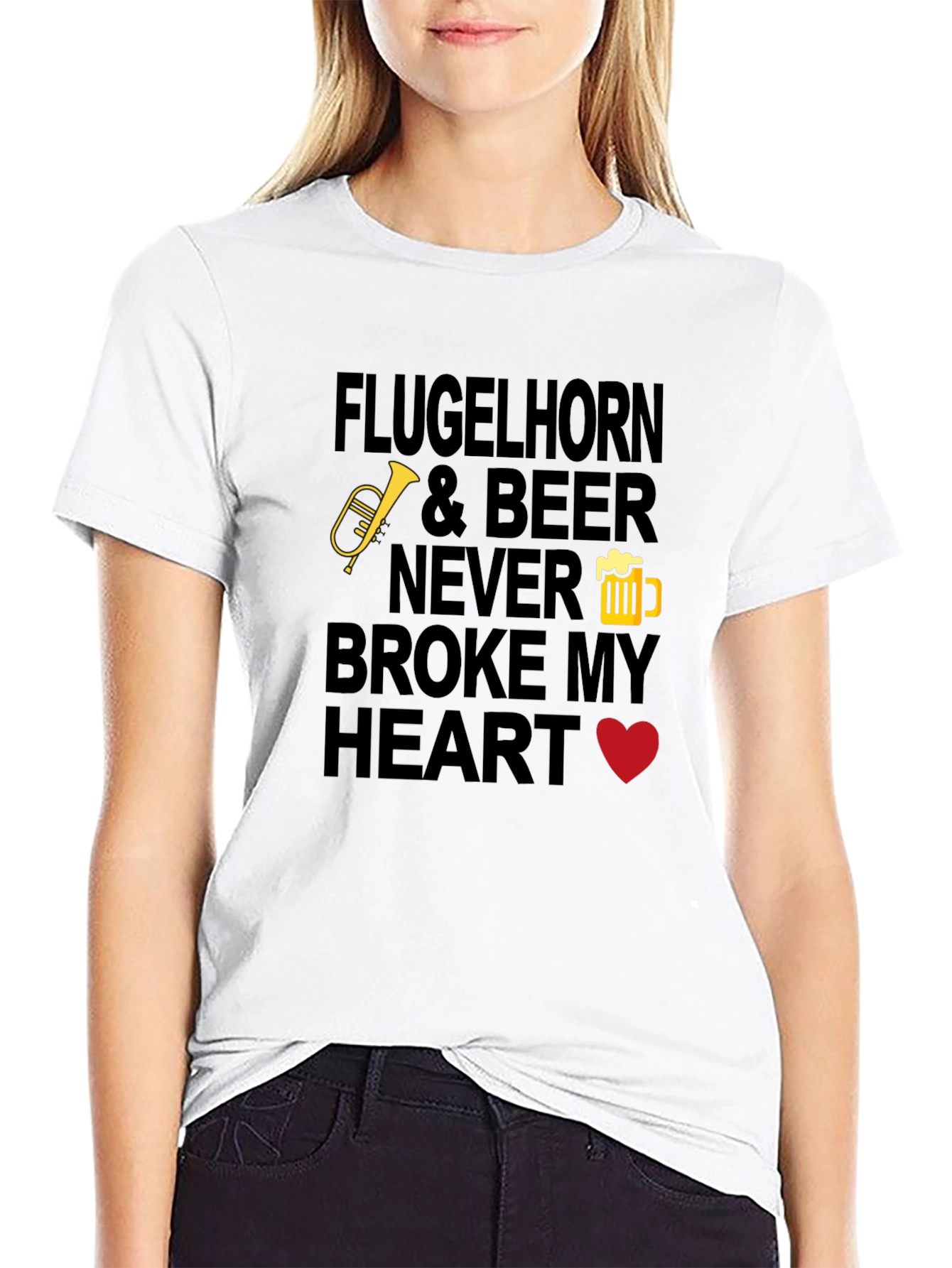 Flugelhorn & Beer Graphic Tee