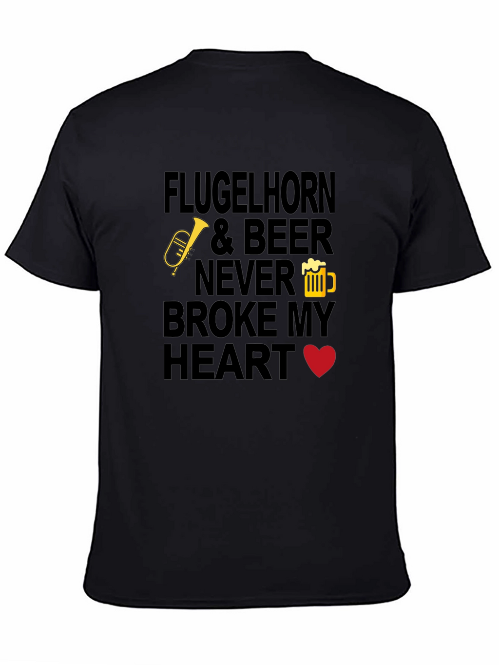 Flugelhorn & Beer Graphic Tee
