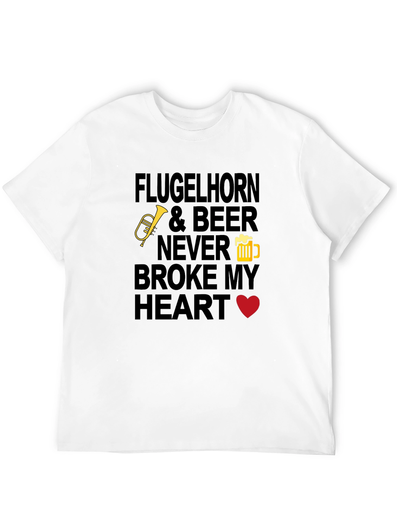 Flugelhorn & Beer Graphic Tee