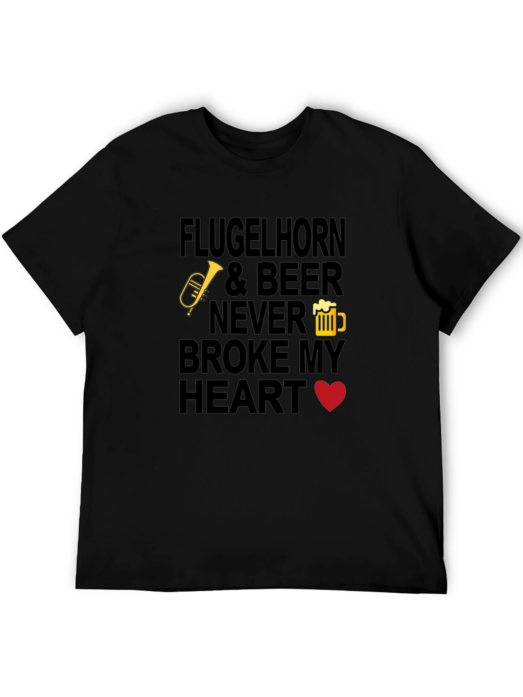 Flugelhorn & Beer Graphic Tee