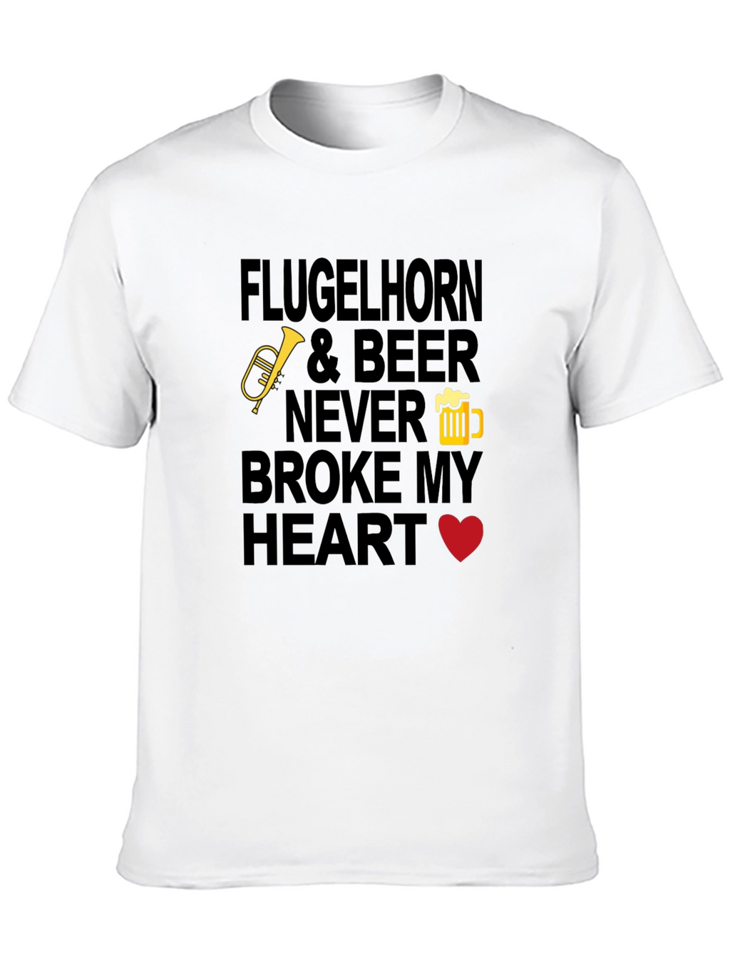 Flugelhorn & Beer Graphic Tee