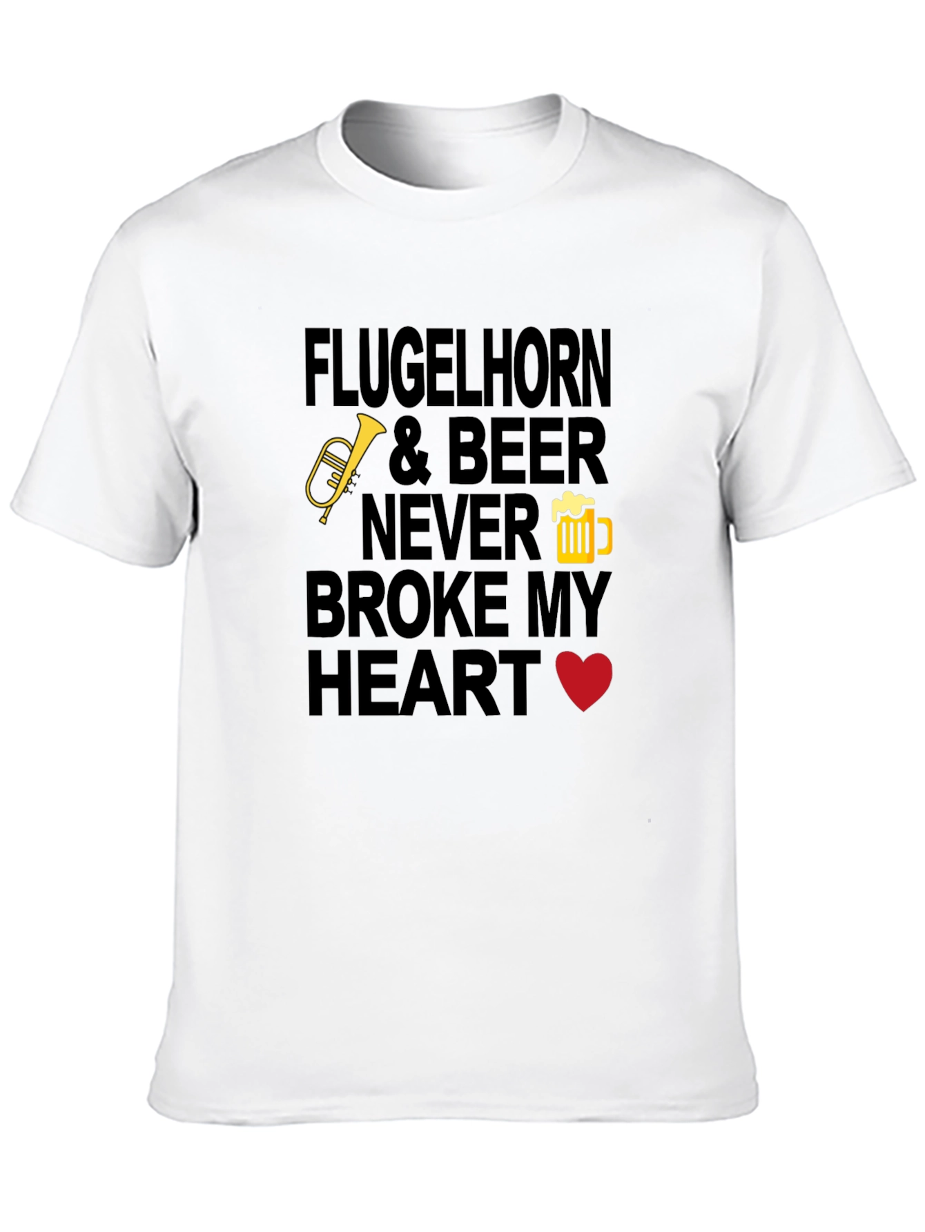 Flugelhorn & Beer Graphic Tee