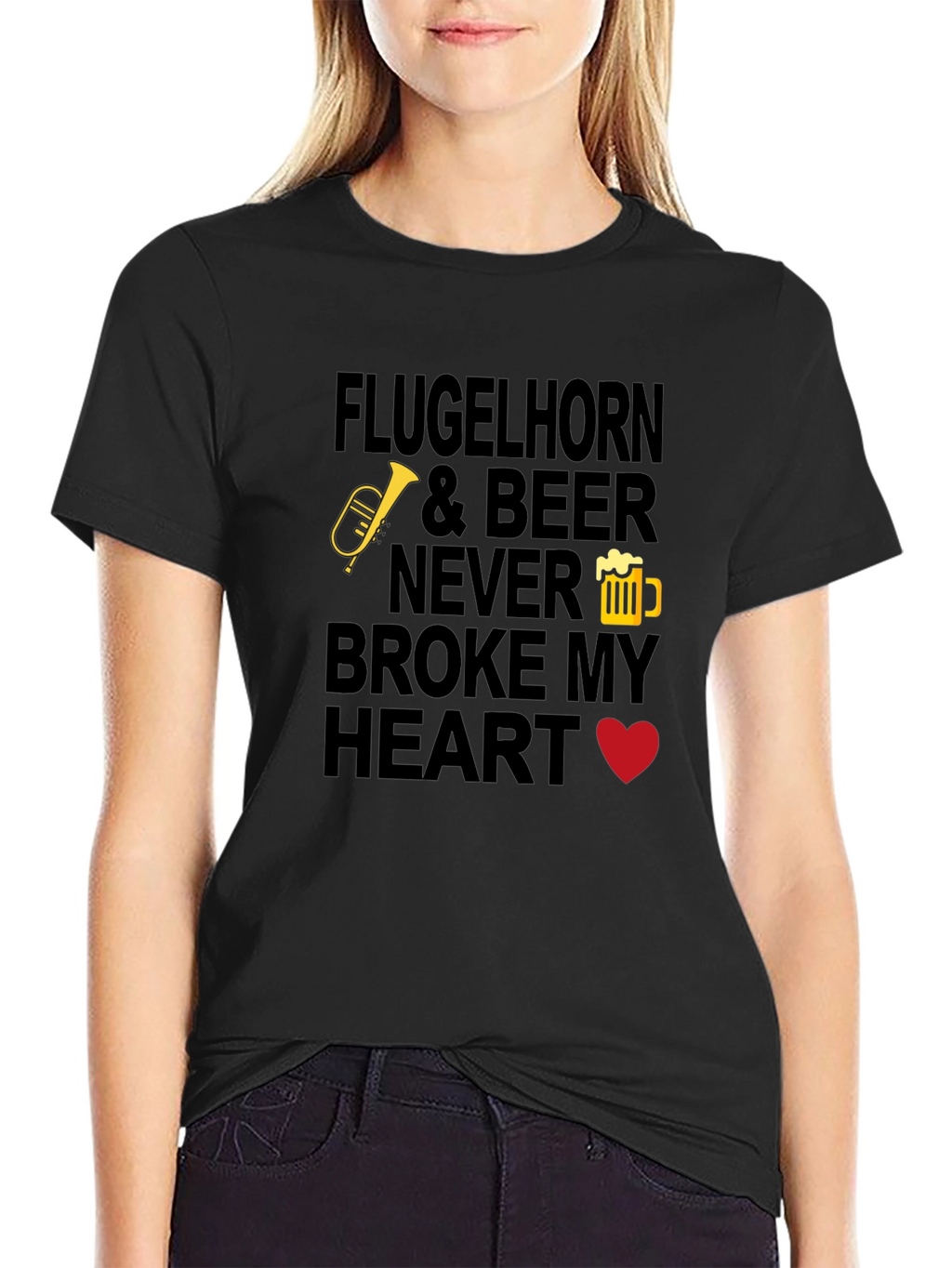 Flugelhorn & Beer Graphic Tee