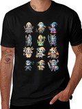Cartoon Skeleton T-Shirt